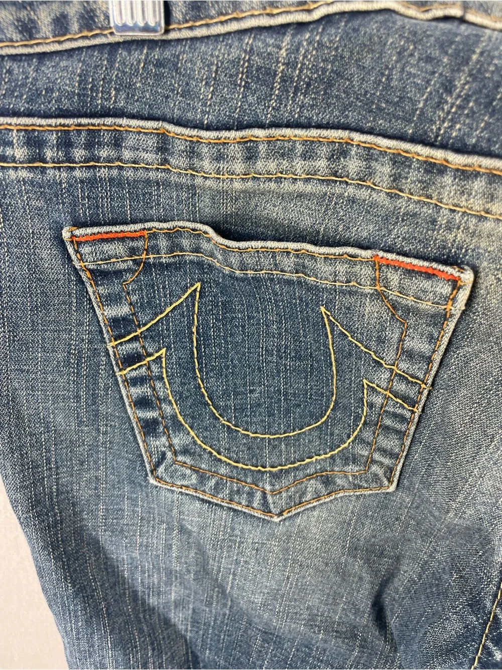 True Religion Low Rise Jeans Johnny Size 32 High Quality Made In USA